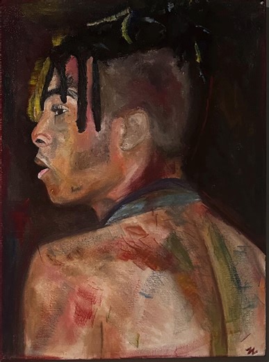 Xxxtentacion Oil Painting - Etsy