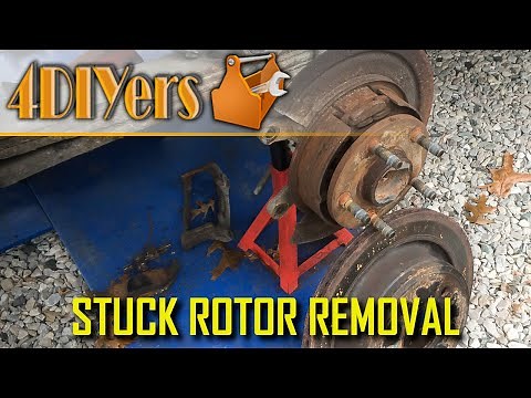 How to Remove a Stuck Rotor - 5 Methods