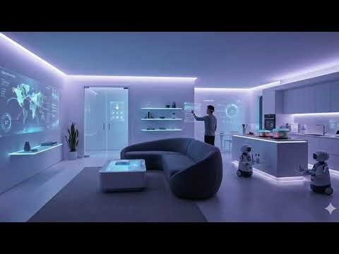 “AI Robot Smart Home – Ultra Modern Future Technology Revealed!”
