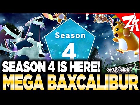 Season 4 & Mega Baxcalibur are HERE! Legends Z-A