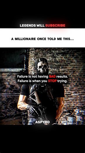 A Millionaire Once Told Me...