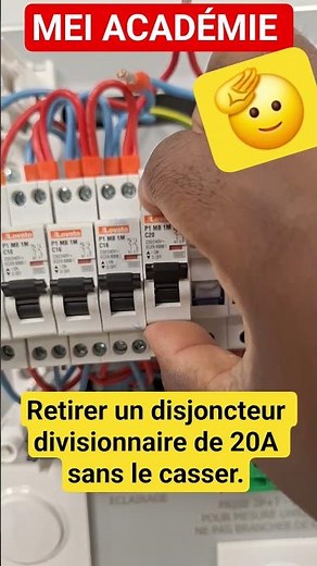 #how to remove a #circuit breaker from an #electrical panel?