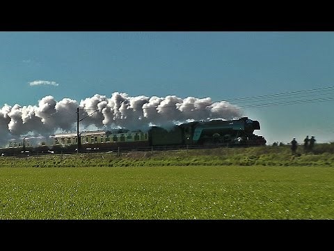 60103 'Flying Scotsman' returns! The Inaugural Run - 25/02/16