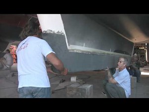 How To Fit Keel Shoes To A Sailing Catamaran