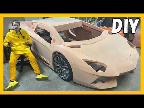 Easy Method To Make Supercar Bodies From Scratch | How To Build A Supercar From Scratch | Kit Car