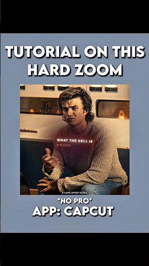 CapCut || Hard zoom Tutorial