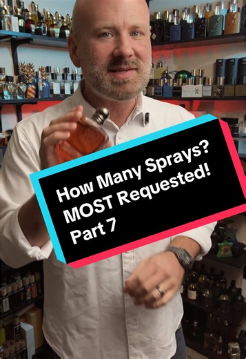 How Many Sprays of Stronger With You Intensely?