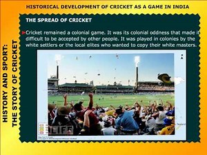 The Story of Cricket : Introduction - English, Class 7 Video Lecture