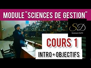 Module"Sciences de Gestion"Cours 1/Pr TOUS les Ensembles/introduction et objectifs/Dr. Soumaya DLIMI