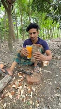 Unbelievable Wooden Coke Glass Making Process
