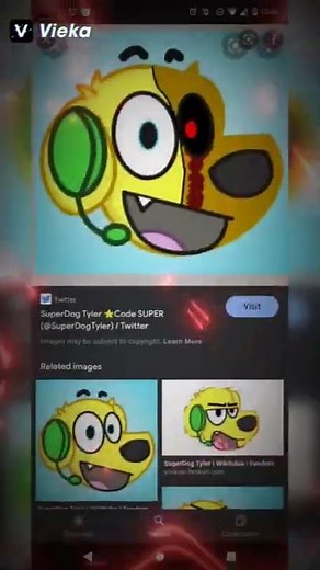 Super dog Tyler Fan Edit