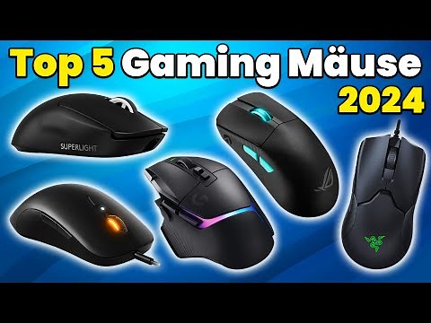 Die besten Gaming Mäuse 2024! 🖱️ TOP 5 Gaming Maus Empfehlungen!