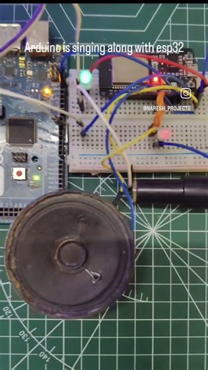 Arduino is singing 🙄 #eceprojects #ece #eee #arduinoproject #arduino
