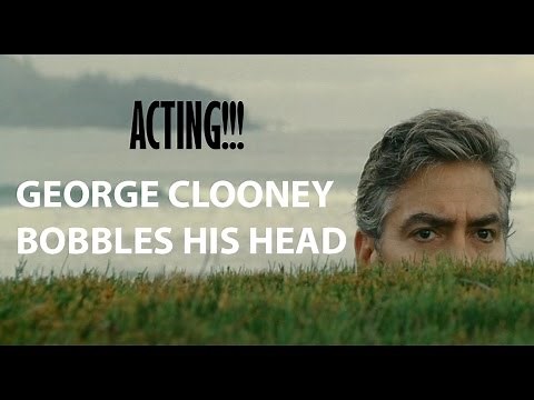 George Clooney Bobbles His Head