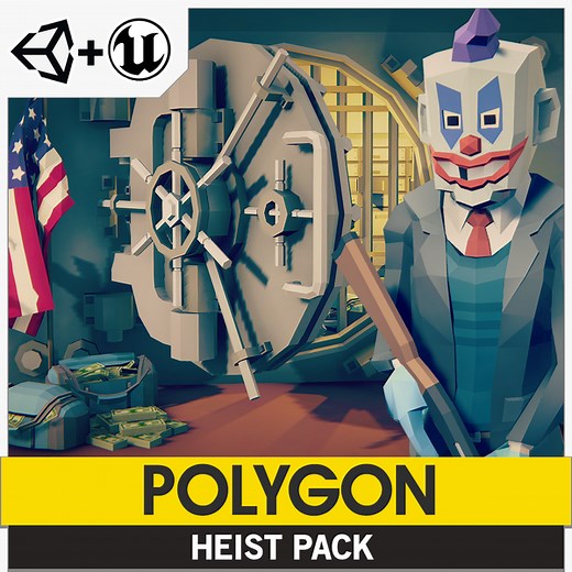 POLYGON | Heist Pack Game Assets | Find the Unity Asset in Store