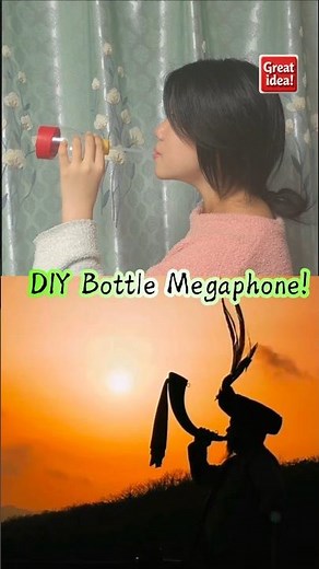 How to Turn a Plastic Bottle into a Simple DIY Megaphone | Fun and Easy Science Hack
