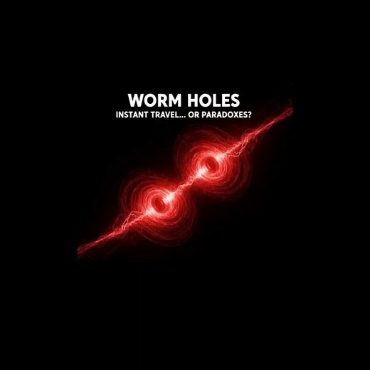 Shortcuts in SPACE? || Truth About Wormholes || #wormhole #space #shorts