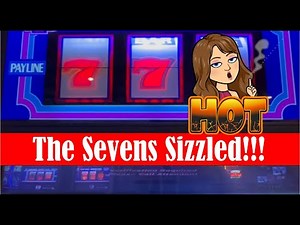 🔥Jackpot! I Love Sizzling Sevens Slot Machines!🔥Handpay + Pink Diamond & Triple Double Diamond!