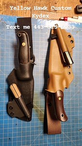 Yellow Hawk Custom Kydex- Combat/Wilderness Grade Kydex Sheath Systems on Reels