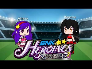 SNK Heroines 2 Rumble Roses Athena Asamiya vs Kagome Ultimate Fight for ‪@Kidcartoon123-g5h‬