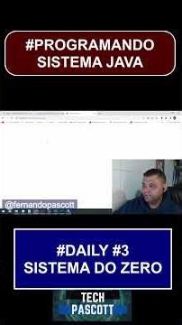 #DAILY #3 Programando Sistema do ZERO com Java - JSP - HTML - CSS - Mysql #coding #livecode #java