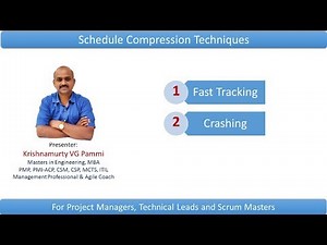 Schedule compression | Fast Tracking and Crashing | Using an example