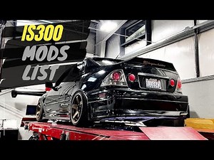 IS300 Mods Everything I've Done to My IS300