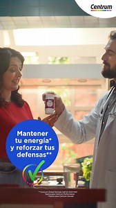 Centrum, científicamente formulado para tu energía y defensas. Multivitamínico #1 en ventas. ¡Toma el control de tu salud con Centrum! | Centrum