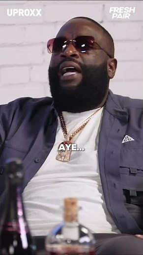 Rick Ross Wrote Hustlin On The Way To Trina's Party???? 🤯