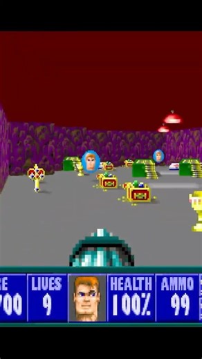 Secrets Floor 19 (Part 2) - Spear of Destiny #spearofdestiny #wolfenstein3d