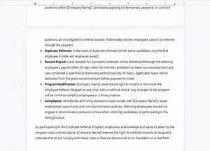 Employee Referral Program Template, Employee Recommendation Program Template, Staff Referral Incentive Program Template, Talent Referral - Etsy