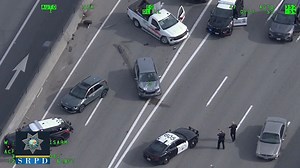 POLICE OFFICERS SAVE LIVES FROM EVADING FELONY SUSPECT: This video is from the incident corresponding to the press release issued on January 13, 2025, about the felony suspect who evaded officers. The suspect vehicle was followed by Sonoma Sheriff helicopter “Henry-1” from Sonoma County into Marin County. The suspect drove his car into the San Rafael area, where the California Highway Patrol pursued him. During the initial pursuit, the suspect decided to evade by entering the freeway and then be