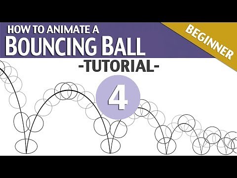HOW TO ANIMATE A BOUNCING BALL ▶️▶️▶️ TUTORIAL #04 (Beginner level)