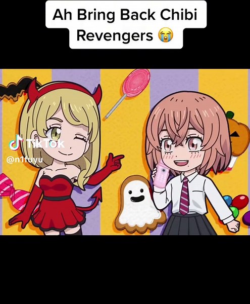 Chibi Koko and Inupi Reunion in Tokyo Revengers