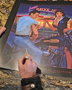 Hey everyone, David had a lot of signing to do today for a big poster order we've just received. It's always fun to pull some of these out! I'll share other designs with you in an upcoming post. Check them out! Agi #daviduhlstudios | David Uhl Studios