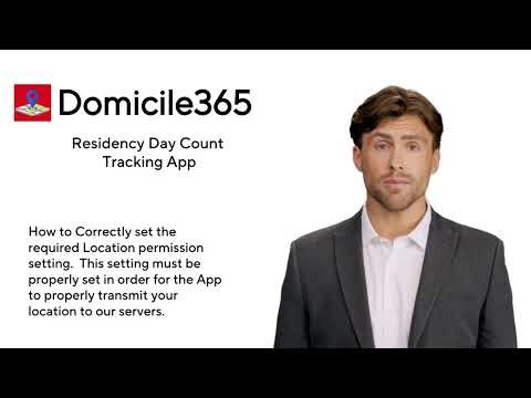 Domicile365 Location Permissions for iOS