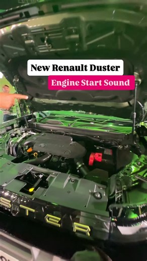 Power On Wheel on Instagram: "Renault duster is coming with 1.3 ltr turbo petrol engine which delivers 163 ps power and 280 NM torque. Listen it’s engine start sound. @renaultindia #NewDuster"