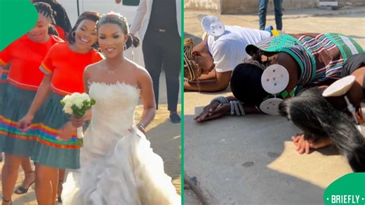 A groom’s family made the Tsonga lobola ceremony extra special for the bride