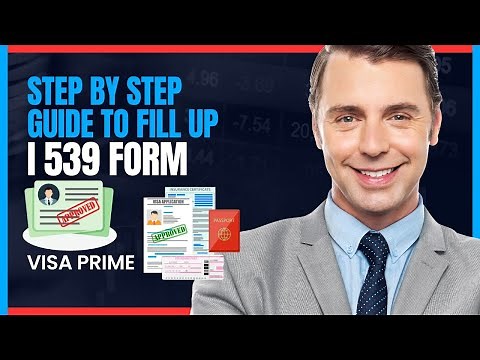 Form I 539 Step by Step Guide | How to Full Up i539 Form #i539 #nonimmigrant