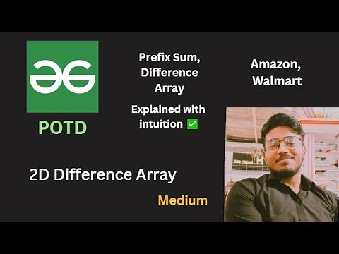 2D Difference Array | GFG POTD