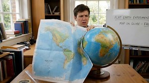 Maps work on any shape why this flat earth claim breaks down
