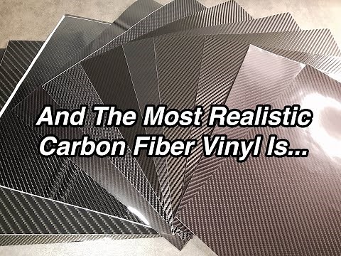 Who Makes The Most Realistic Looking Carbon Fiber Vinyl | VVivid vs 3M vs Avery vs eBay vs KPMF...