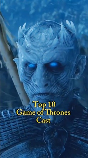 Top 10 Game of Thrones Cast Ranked 🔥 | Best Performances in GOT History #gameofthrones