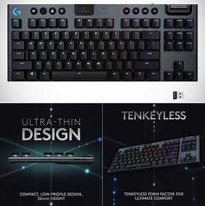 Don't Pay $230, Get a Logitech G915 TKL Tenkeyless Lightspeed Wireless RGB Mechanical Keyboard for $122.43 Shipped