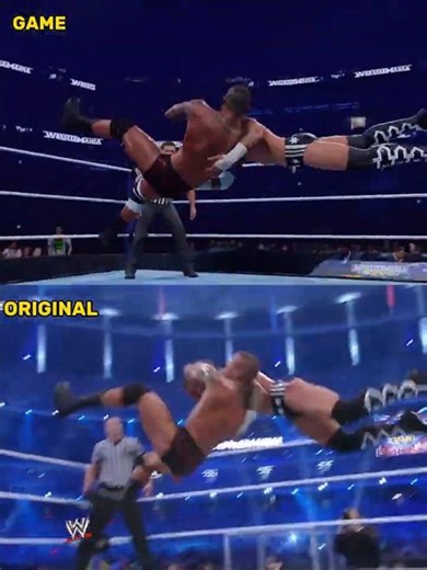 Wwe Original VS Wwe Game