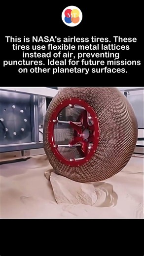 NASA's Airless Tire Never Goes Flat
