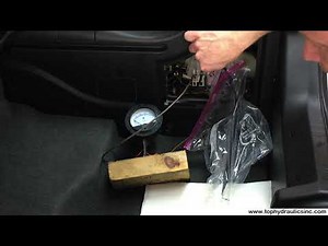 Mercedes R170 SLK - Testing the Front Lock Cylinder for Internal Bypass