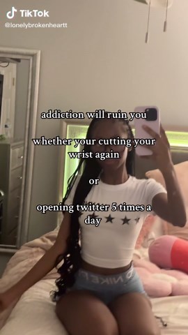 at least i stopped opening twitter. #hypersexual #xyzbca #sh | videos of addiction