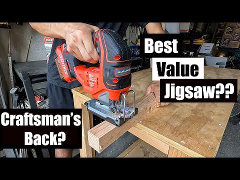 NEW CRAFTSMAN V20 Brushless Jigsaw Review - Best Value on the Market! (CMCS650B)