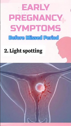 Early pregnancy symptoms before the missed period # #pregnancy #missedperiod #pregnancysymptoms